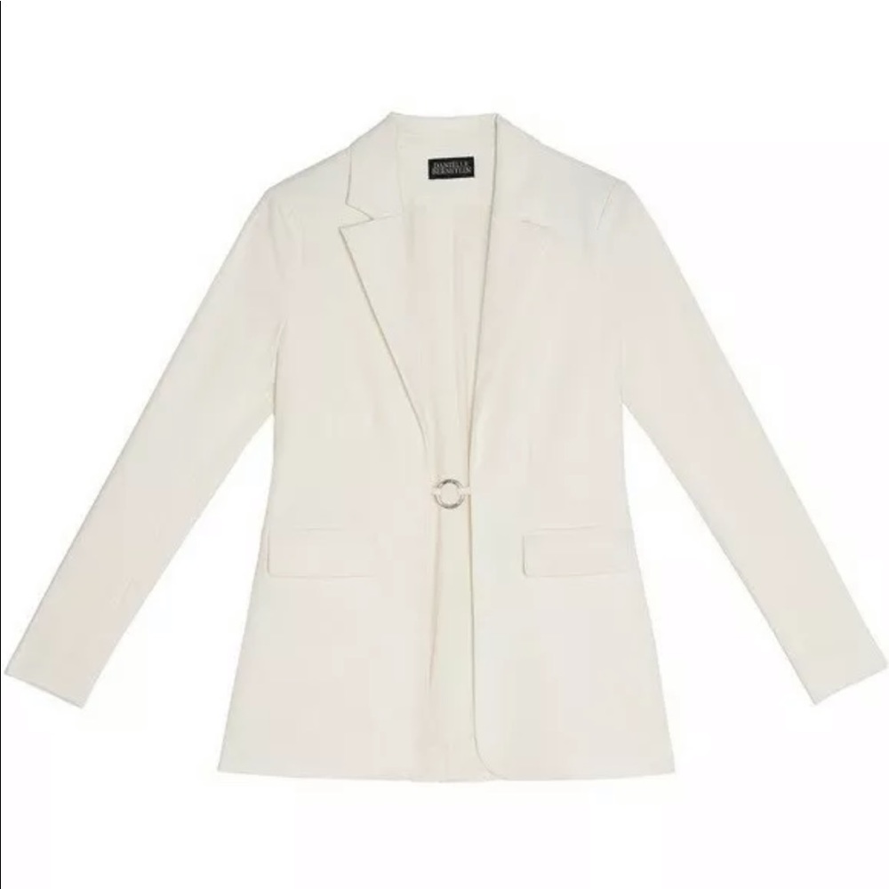 Danielle Bernstein White Blazer NWT - Picture 5 of 8